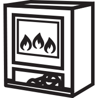 fireplace inspections icon